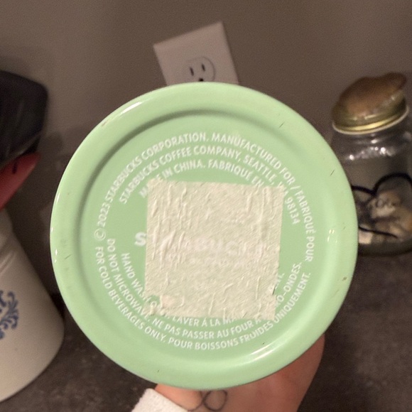 Starbucks Light Green Textured Tumbler - Picture 2 of 3
